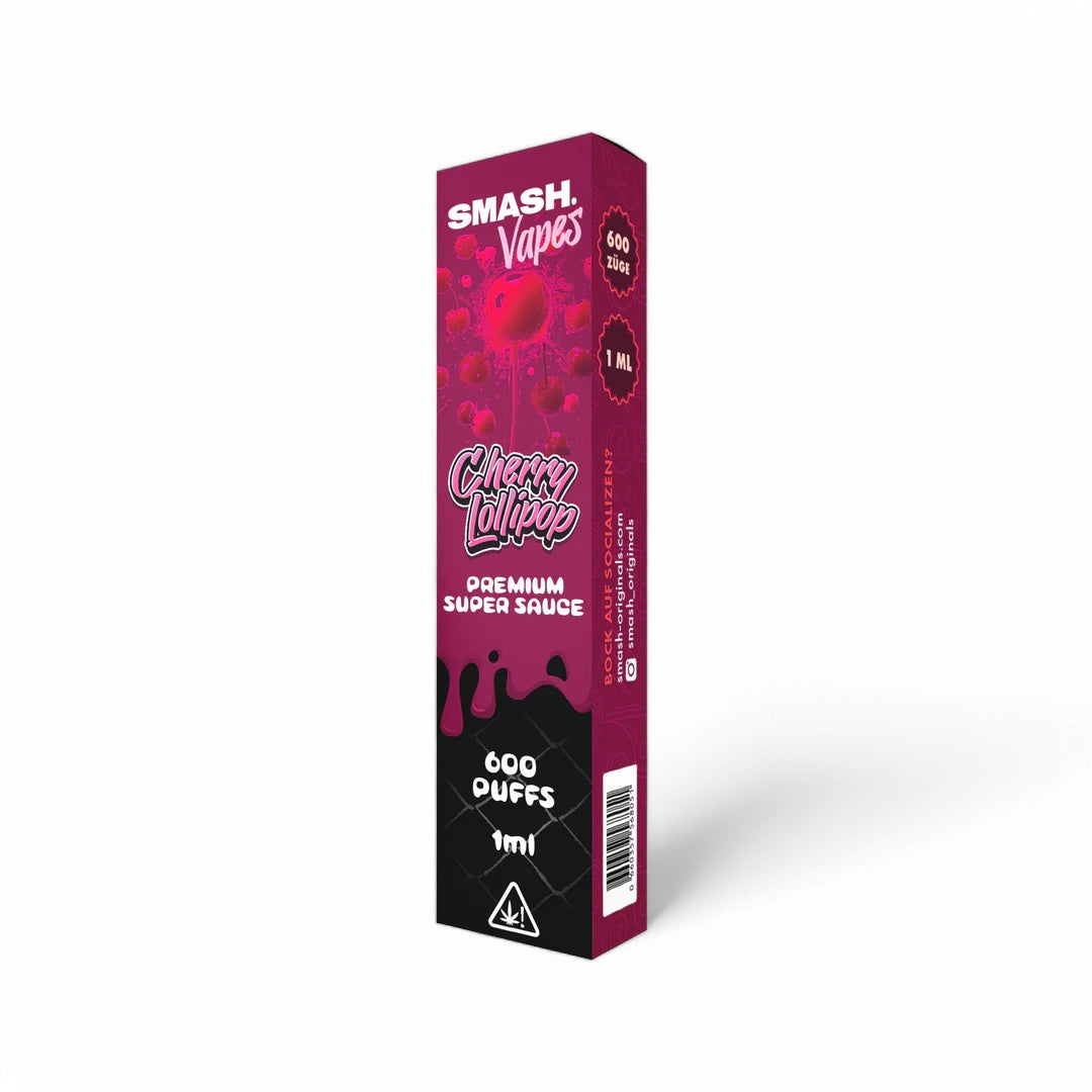 Smash Super Sauce Vape - Cherry Lollipop 1ml