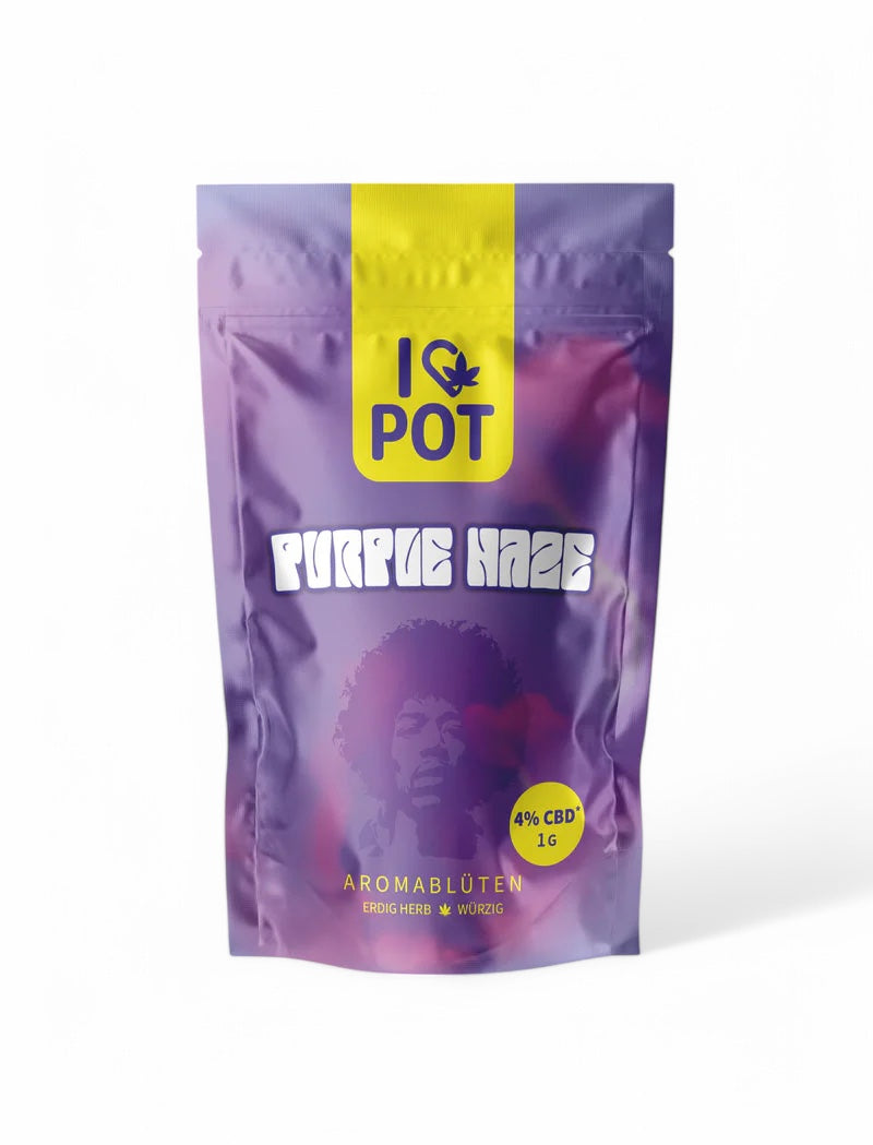 Ilovepot CBD Blüte Purple Haze 1g
