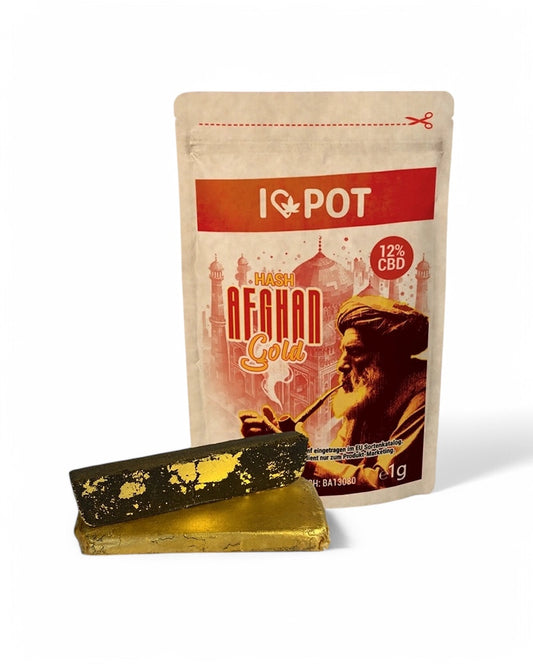 Ilovepot CBD Hash Afghan Gold 1g