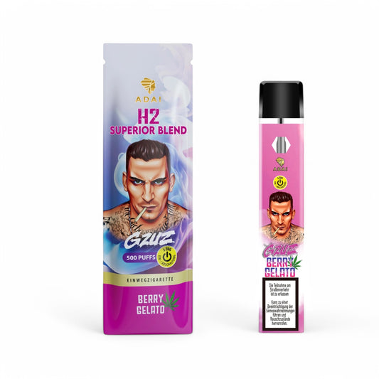 Gzuz Berry Gelato 1ml H2 Superior Vape