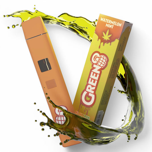 Green8 Watermelon Mint 98% H2 Superior Vape 1ml