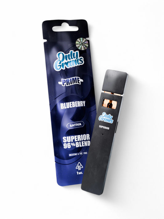 OnlyGrams Superior Vape 96% Blueberry
