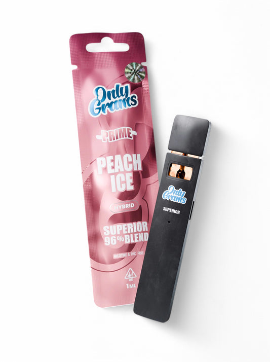 OnlyGrams Superior Vape 96% Peach Ice